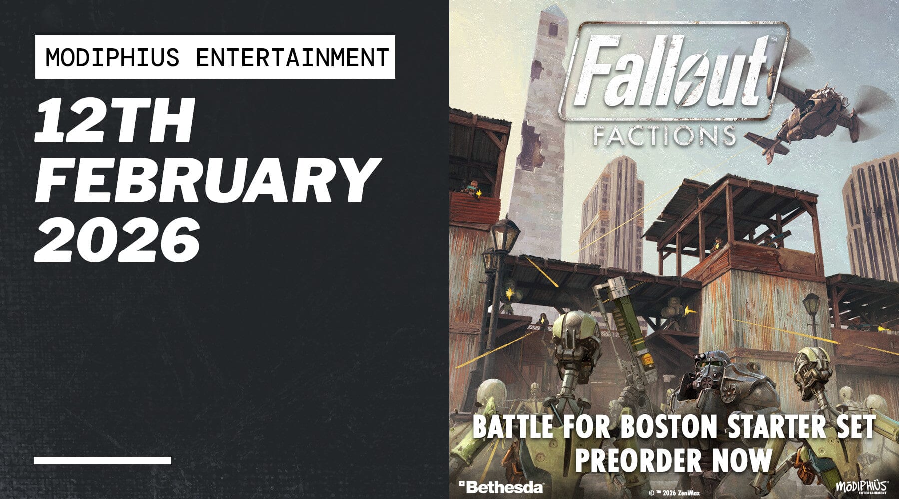 Second Fallout: Factions Starter Set Available for Pre-order