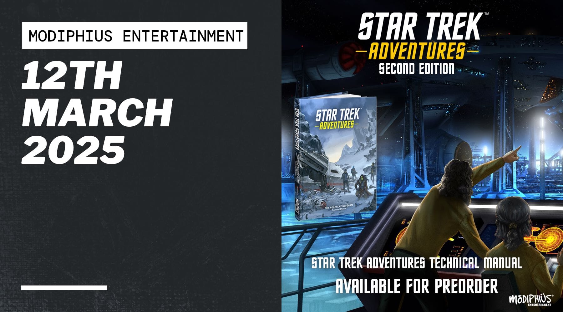 Star Trek™ Adventures Technical Manual Available for Pre-order