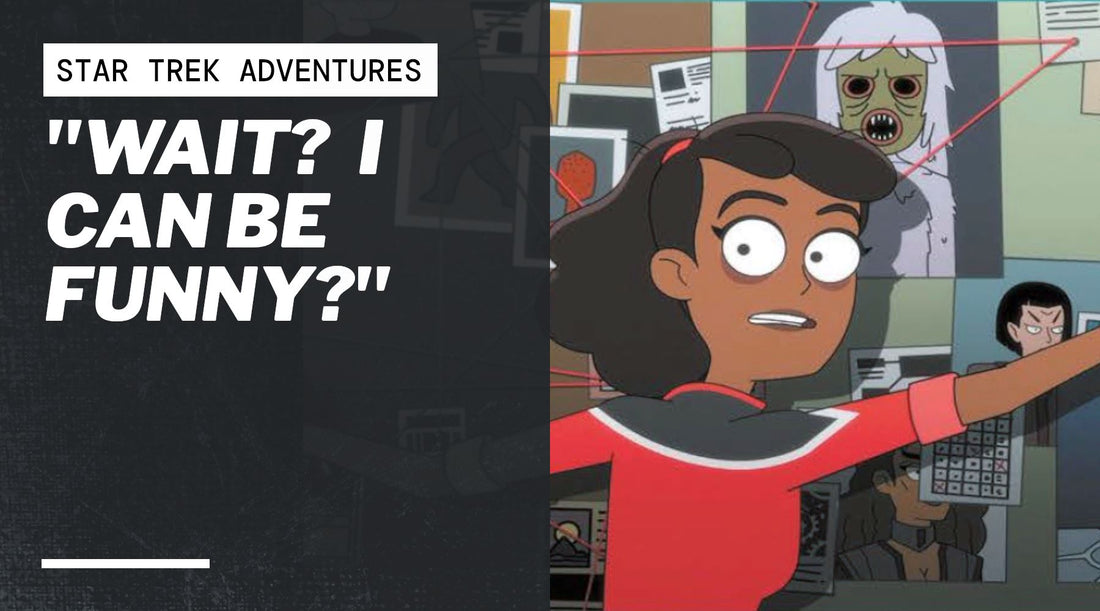 “Wait? I can be funny?”