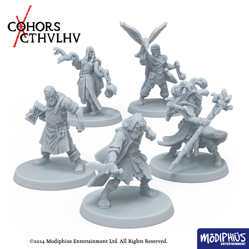 Cohors Cthulhu - Print at Home - Heroes of Laurium Set 1 (STL)