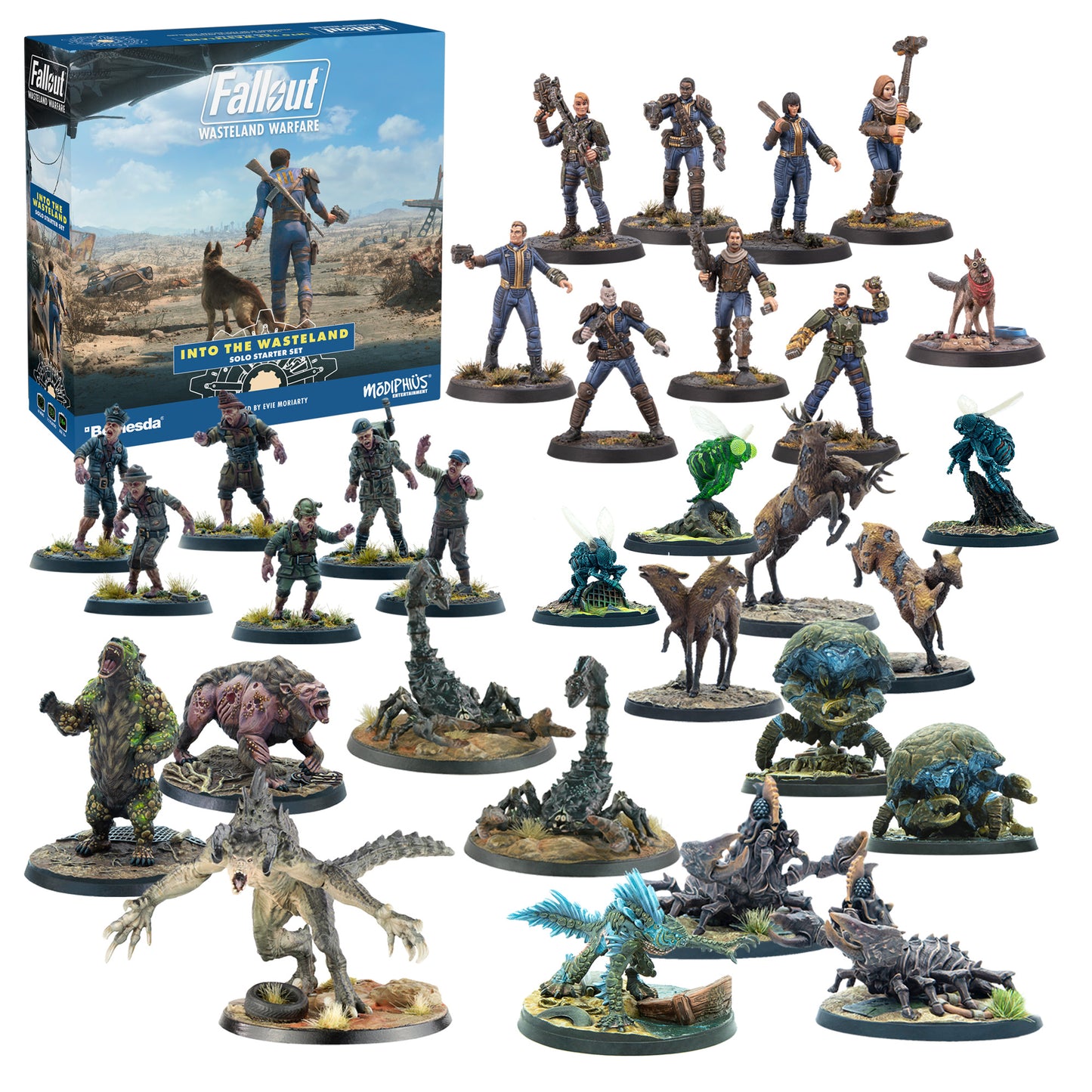 Fallout: Wasteland Warfare - Into the Wasteland Creature Bundle