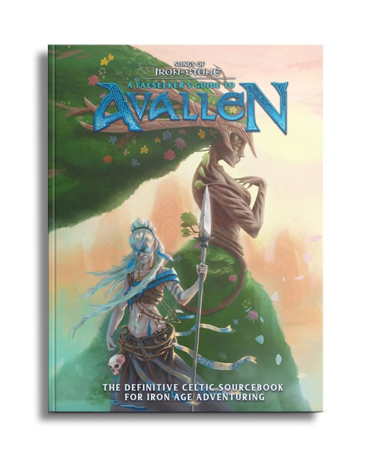 A Faeseeker's Guide to Avallen - Sourcebook Legends of Avallen Adder Stone Games 