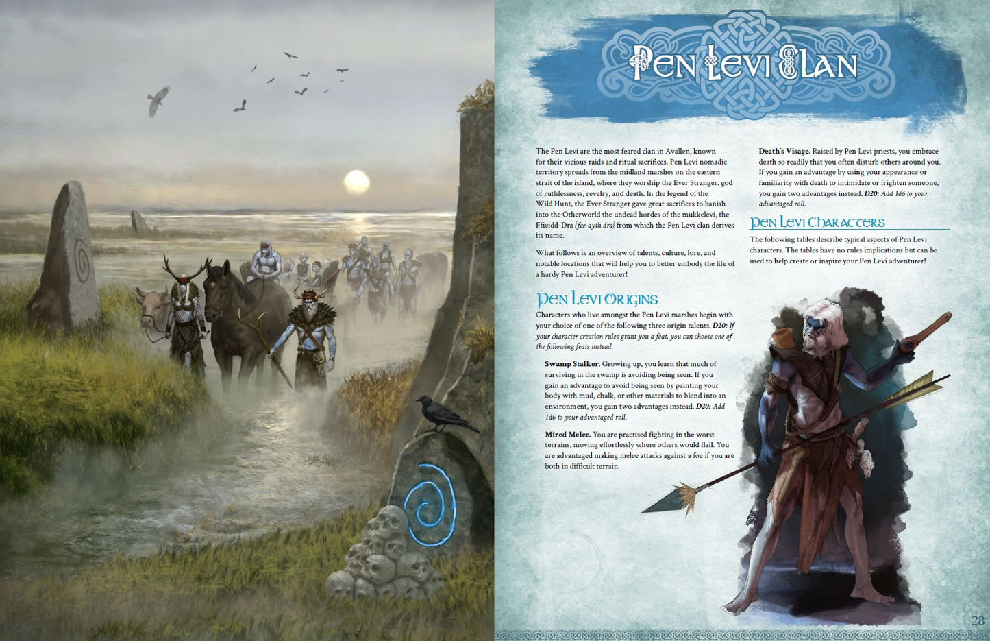 A Faeseeker's Guide to Avallen - Sourcebook Legends of Avallen Adder Stone Games 