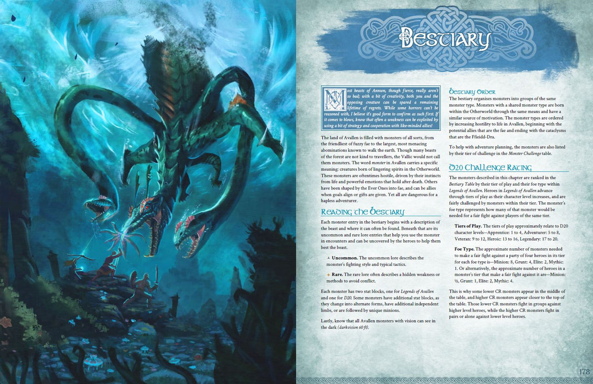 A Faeseeker's Guide to Avallen - Sourcebook PDF Legends of Avallen Adder Stone Games 
