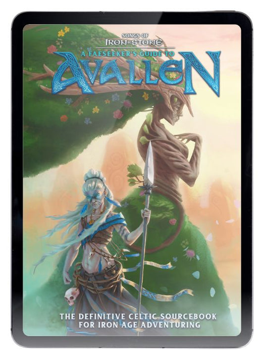 A Faeseeker's Guide to Avallen - Sourcebook PDF Legends of Avallen Adder Stone Games 