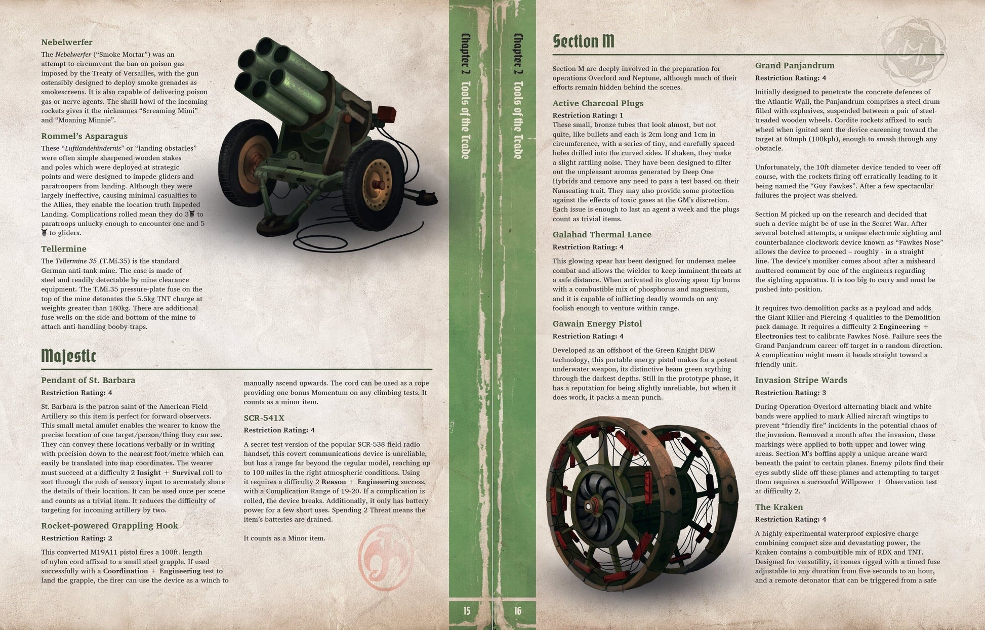 Achtung! Cthulhu 2d20 - D-Day: The Darkest Day Achtung! Cthulhu 2d20 Modiphius Entertainment 