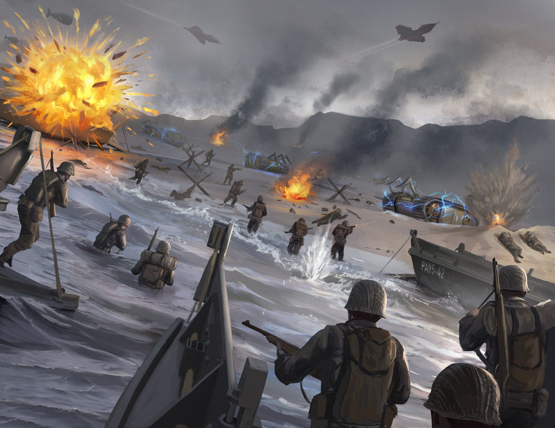 Achtung! Cthulhu 2d20 - D-Day: The Darkest Day Achtung! Cthulhu 2d20 Modiphius Entertainment 