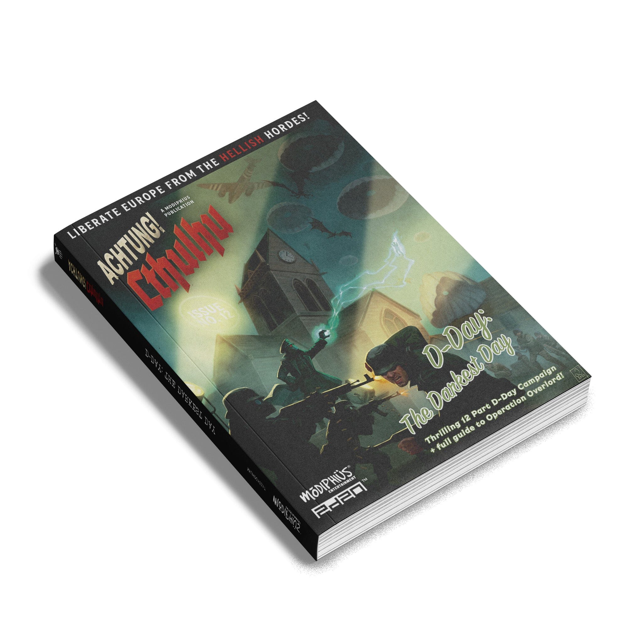 Achtung! Cthulhu 2d20 - D-Day: The Darkest Day – Modiphius