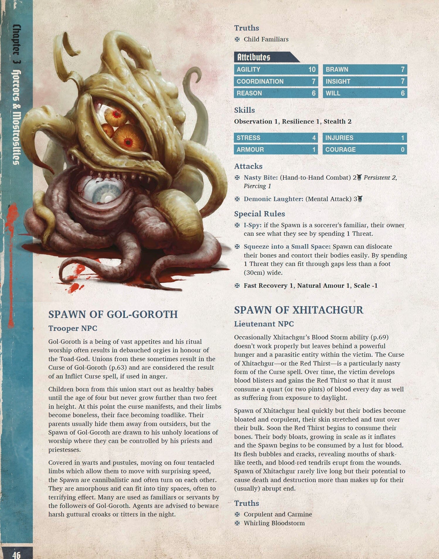 cthulhu monsters 5e Achtung! Cthulhu 2d20: Horrors of the Secret War – Modiphius Entertainment