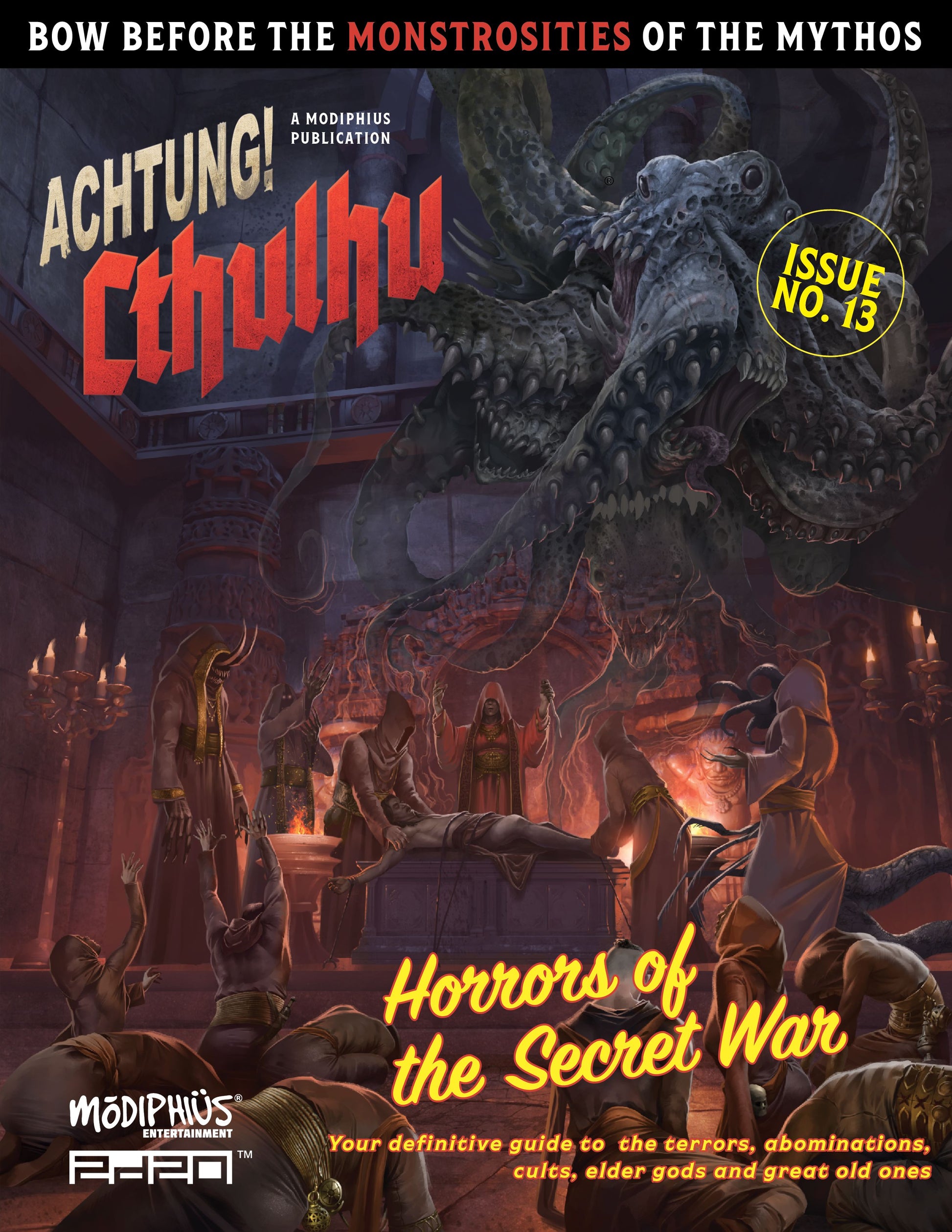 call of cthulhu game monsters Achtung! Cthulhu 2d20: Horrors of the Secret War (PDF)