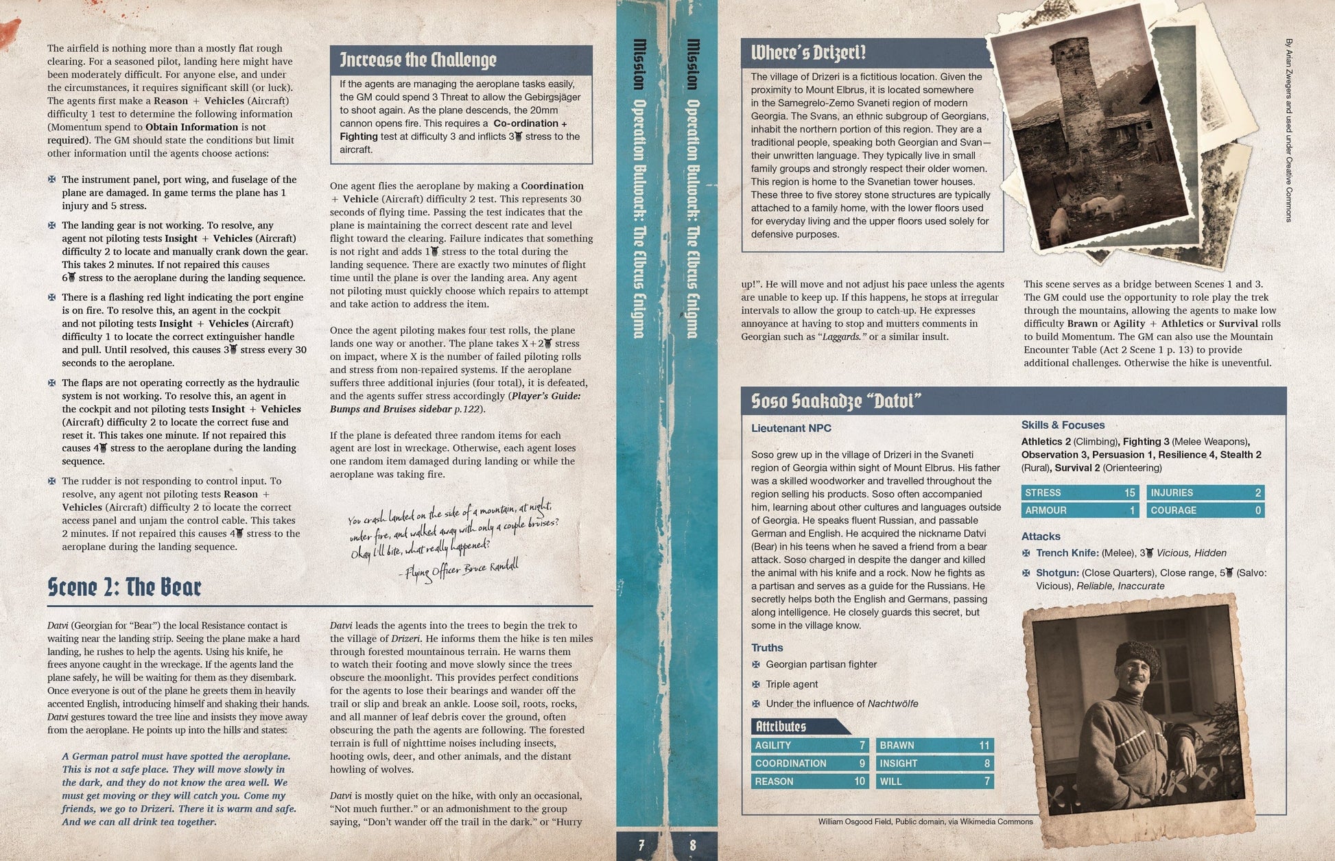 Achtung! Cthulhu 2d20: Operation Bulwark: The Elbrus Enigma (PDF) Achtung! Cthulhu 2d20 Modiphius Entertainment 