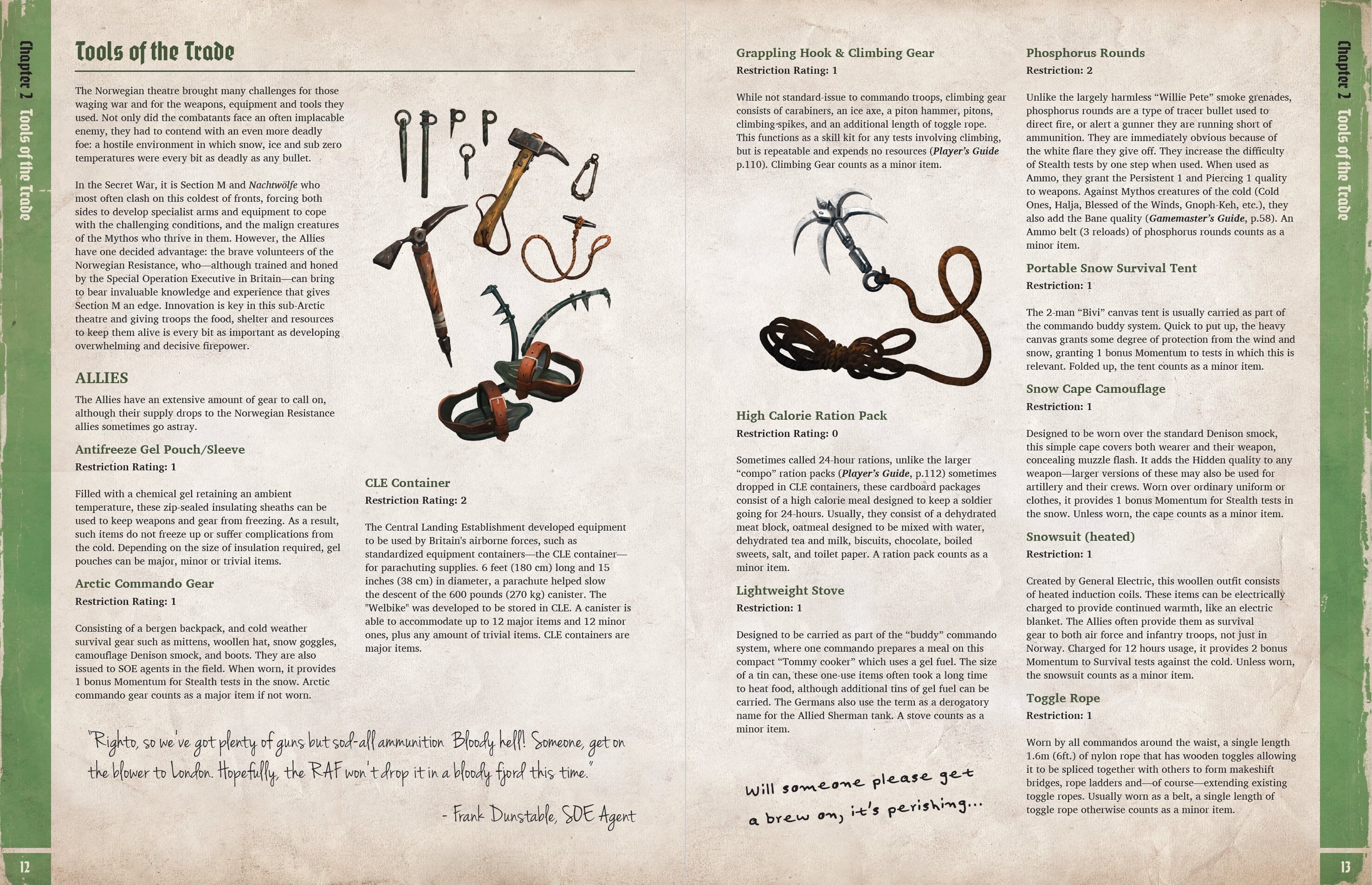 Achtung! Cthulhu - The Norway Projekt (Supplement) Achtung! Cthulhu 2d20 Modiphius Entertainment 