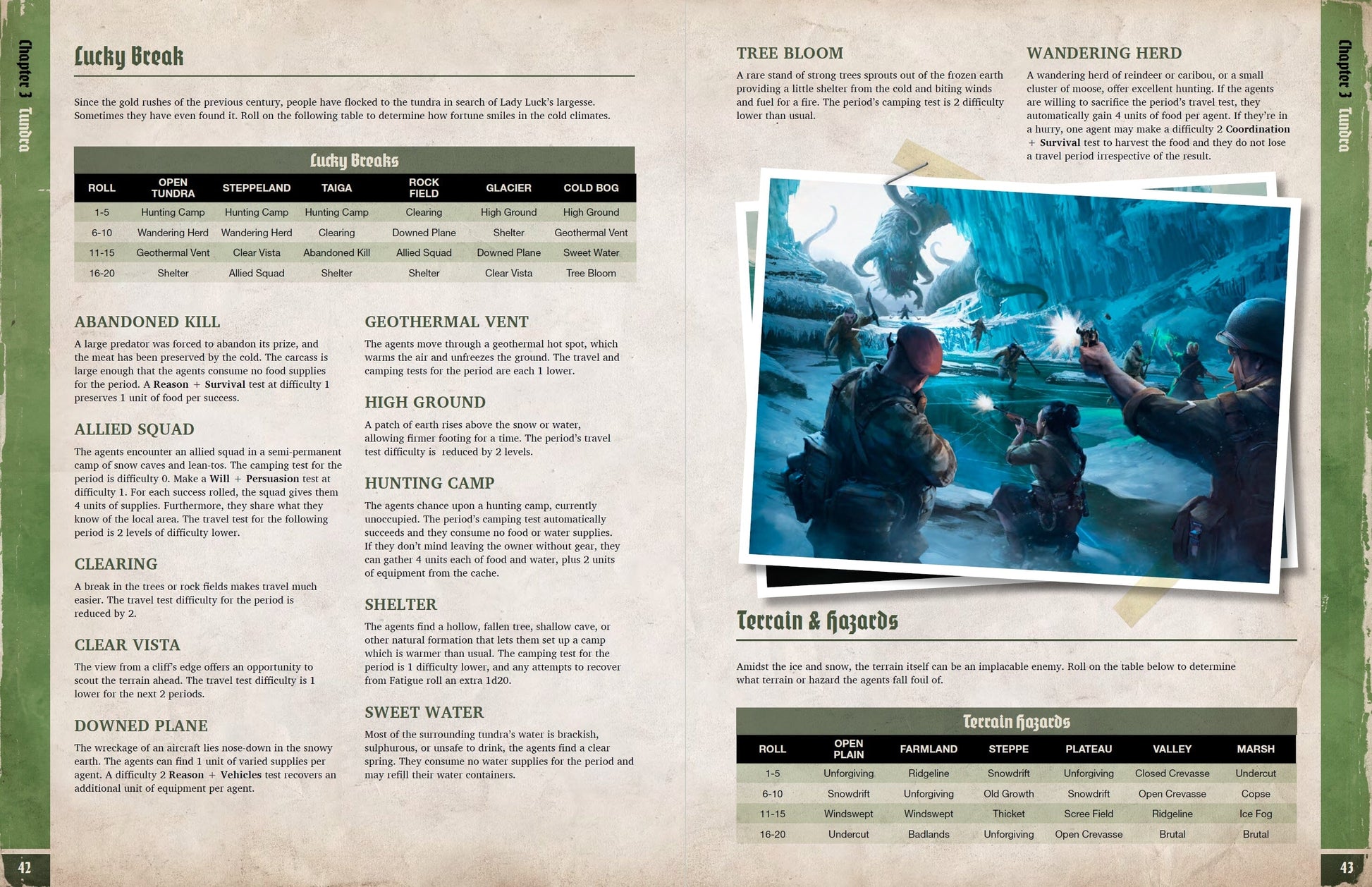 Achtung! Cthulhu - Unexplored: Swamp + Tundra Biomes (PDF) Achtung! Cthulhu 2d20 Modiphius Entertainment 