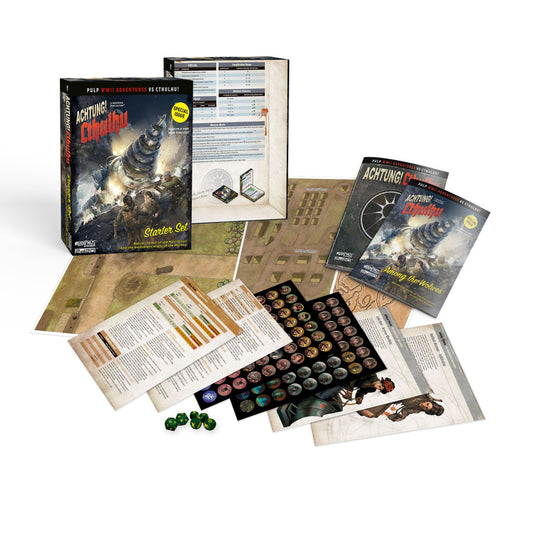 Acthung! Cthulhu 2d20 Starter Set Achtung! Cthulhu 2d20 Modiphius Entertainment 