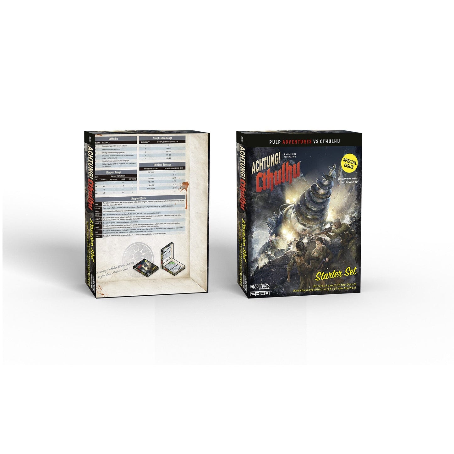 Acthung! Cthulhu 2d20 Starter Set Achtung! Cthulhu 2d20 Modiphius Entertainment 