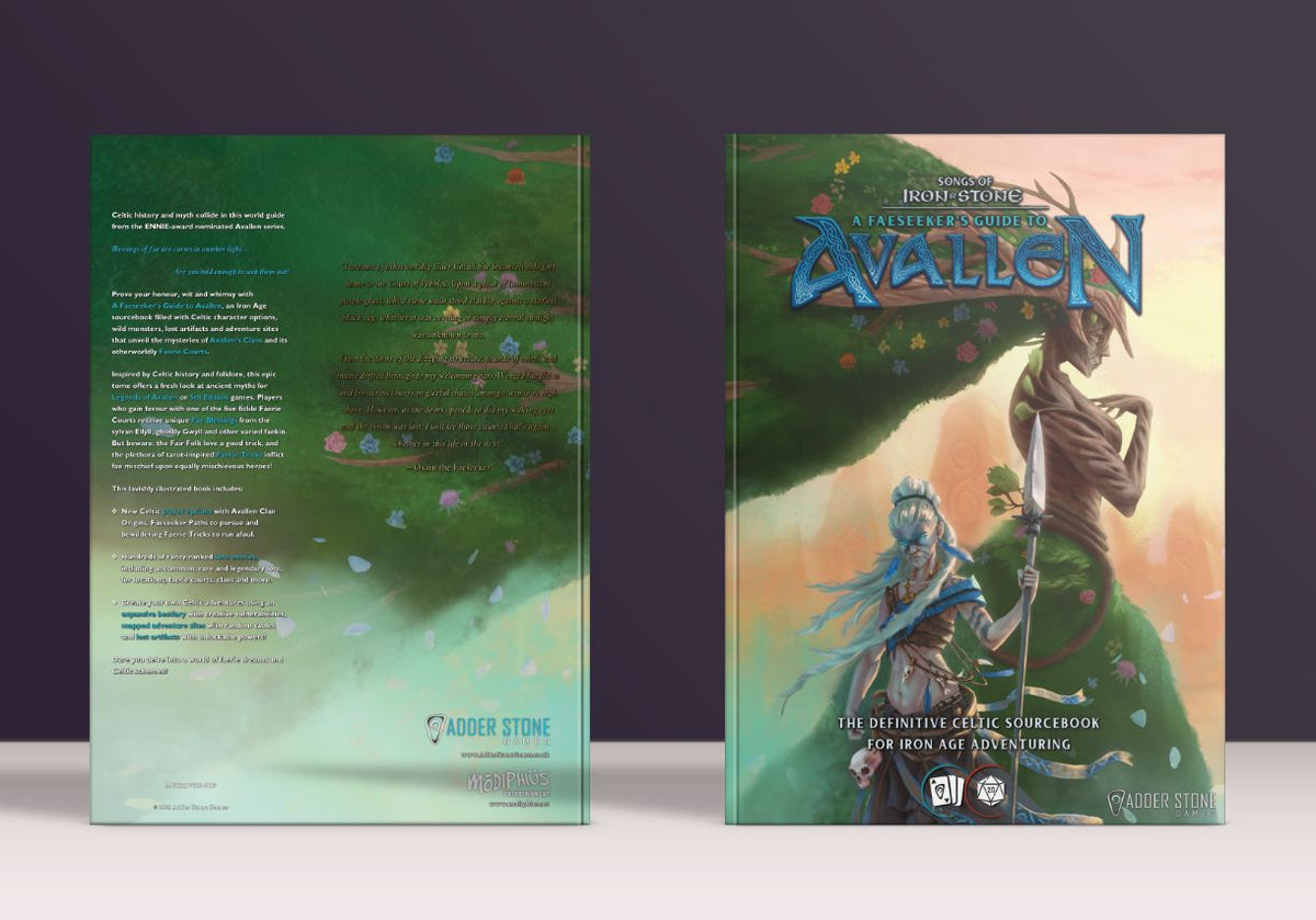 Avallen Book Trilogy - Bundle Legends of Avallen Adder Stone Games 