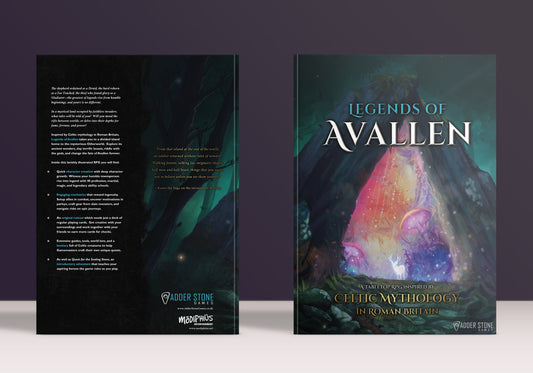 Avallen Book Trilogy - Bundle Legends of Avallen Adder Stone Games 