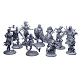 (Avallen) Faeseekers & Fae - Digital STL Collection Legends of Avallen Adder Stone Games 