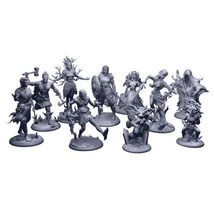(Avallen) Faeseekers & Fae - Digital STL Collection