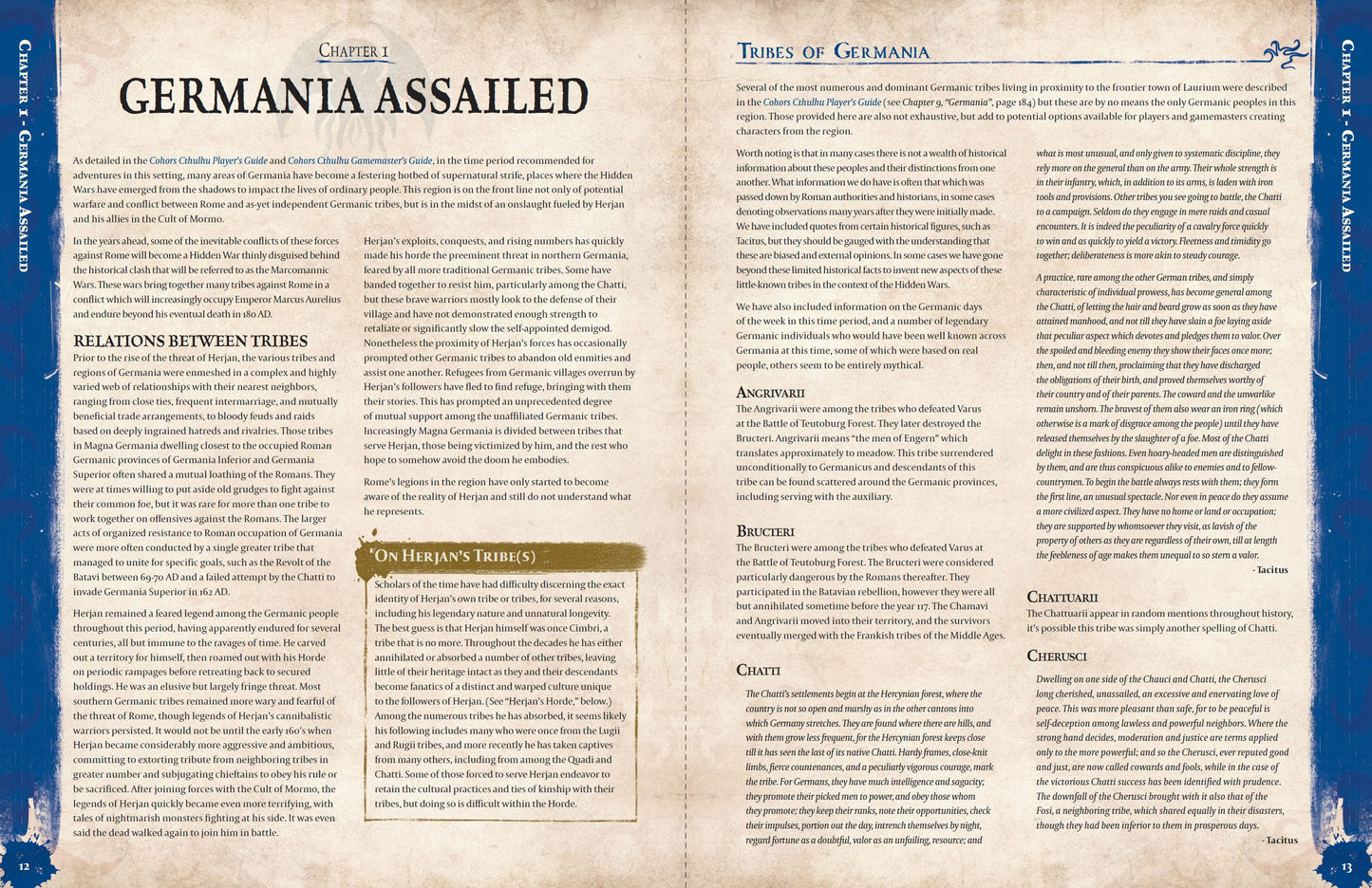 Cohors Cthulhu RPG Germania Adventure Book - PDF Cohors Cthulhu Modiphius Entertainment 