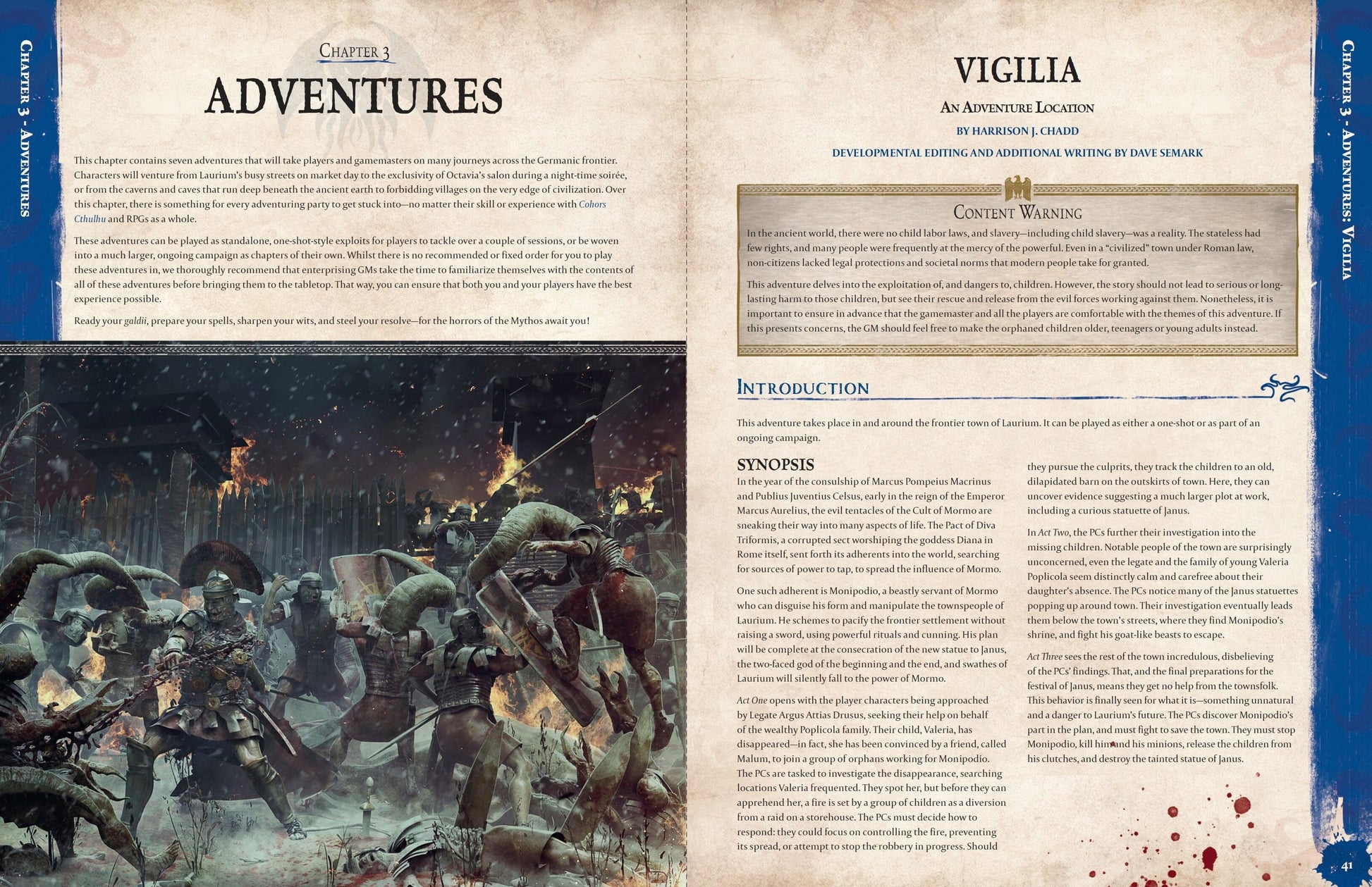 Cohors Cthulhu RPG Laurium Adventures - PDF Cohors Cthulhu Modiphius Entertainment 