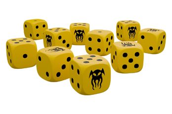 Cohors Cthulhu: Tactics - Dice Pack Cohors Cthulhu: Tactics Modiphius Entertainment 