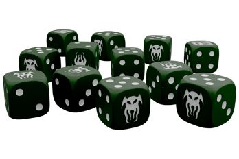 Cohors Cthulhu: Tactics - Dice Pack Cohors Cthulhu: Tactics Modiphius Entertainment 