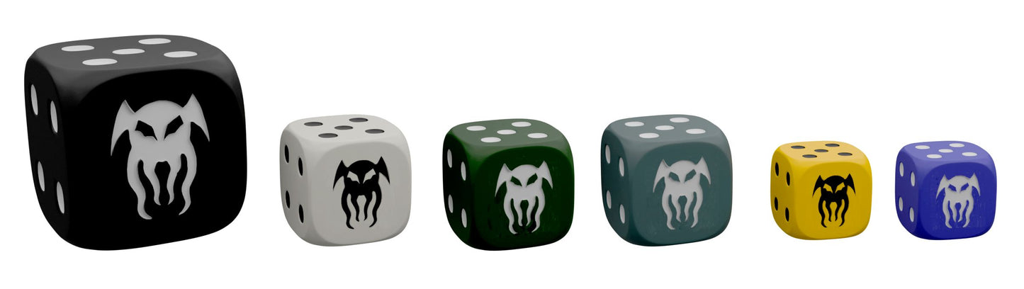 Cohors Cthulhu: Tactics - Dice Pack Cohors Cthulhu: Tactics Modiphius Entertainment 