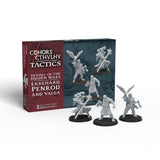 Cohors Cthulhu: Tactics Miniatures - Heroes of the Hidden Wars: Ekkehard, Valda and Penrod Cohors Cthulhu: Tactics Modiphius Entertainment 