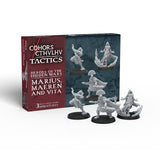 Cohors Cthulhu: Tactics Miniatures - Heroes of the Hidden Wars: Marius, Maeren, and Vita Cohors Cthulhu: Tactics Modiphius Entertainment 