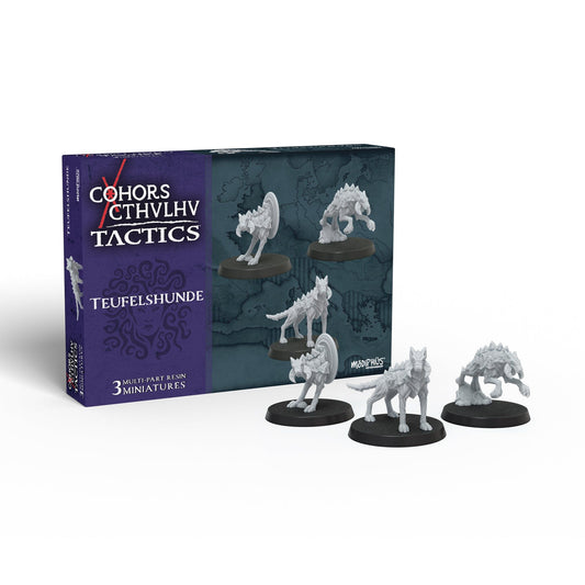 Cohors Cthulhu: Tactics Miniatures - Teufelshunde Cohors Cthulhu: Tactics Modiphius Entertainment 