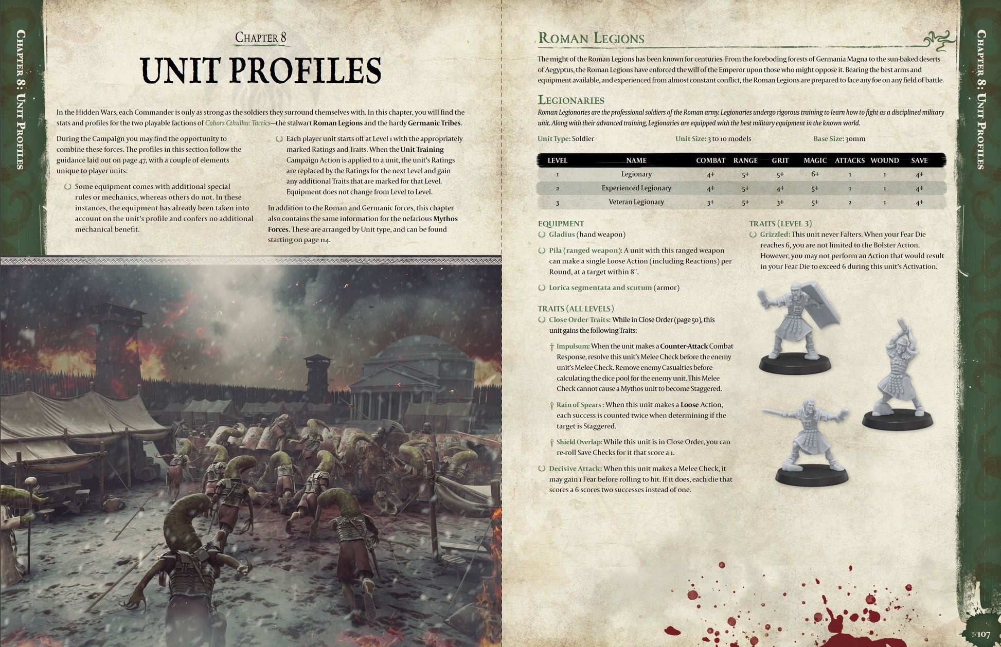 Cohors Cthulhu: Tactics Rulebook Cohors Cthulhu: Tactics Modiphius Entertainment 