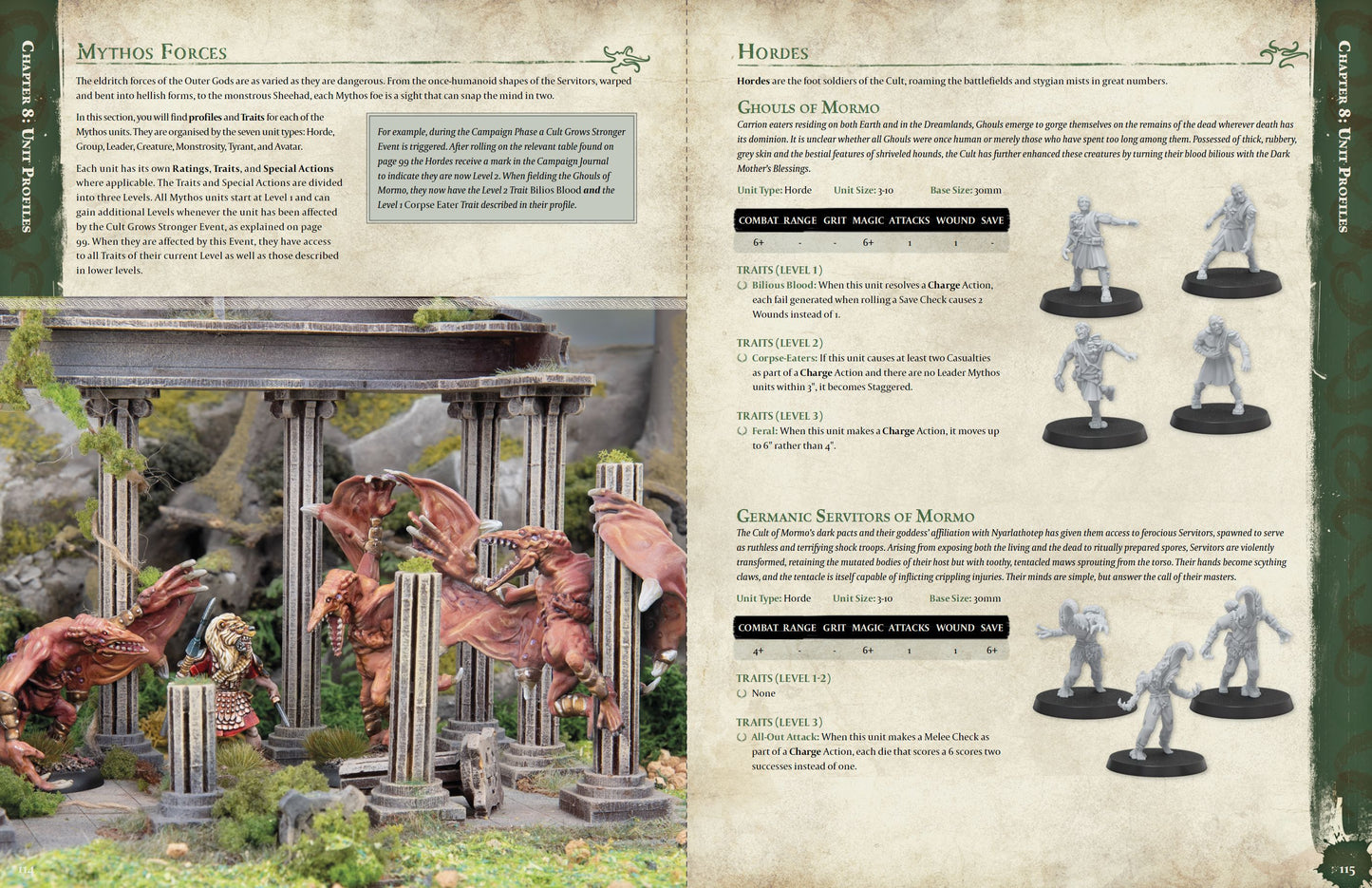Cohors Cthulhu: Tactics Rulebook Cohors Cthulhu: Tactics Modiphius Entertainment 
