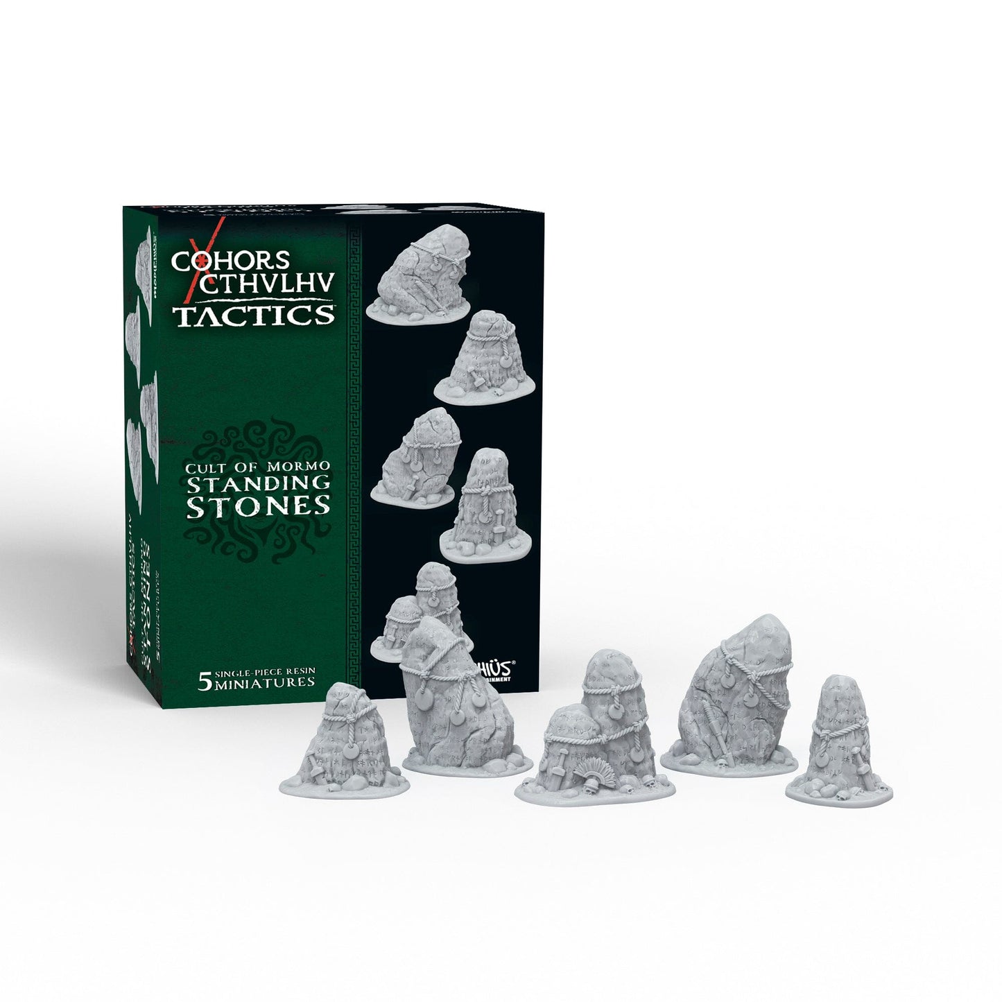 Cohors Cthulhu: Tactics Terrain - Cult of Mormo Standing Stones Terrain Cohors Cthulhu: Tactics Modiphius Entertainment 