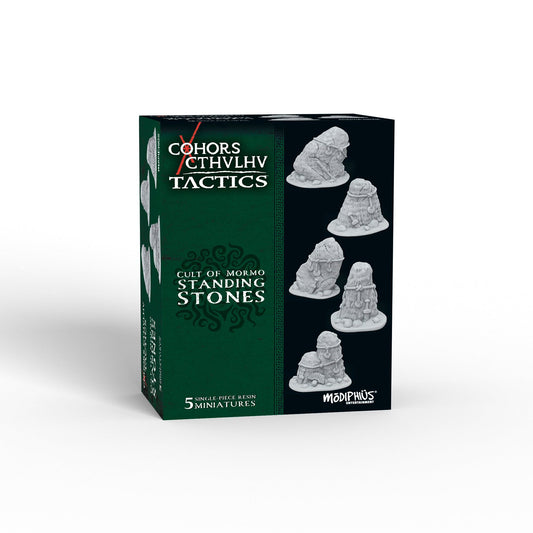 Cohors Cthulhu: Tactics Terrain - Cult of Mormo Standing Stones Terrain Cohors Cthulhu: Tactics Modiphius Entertainment 
