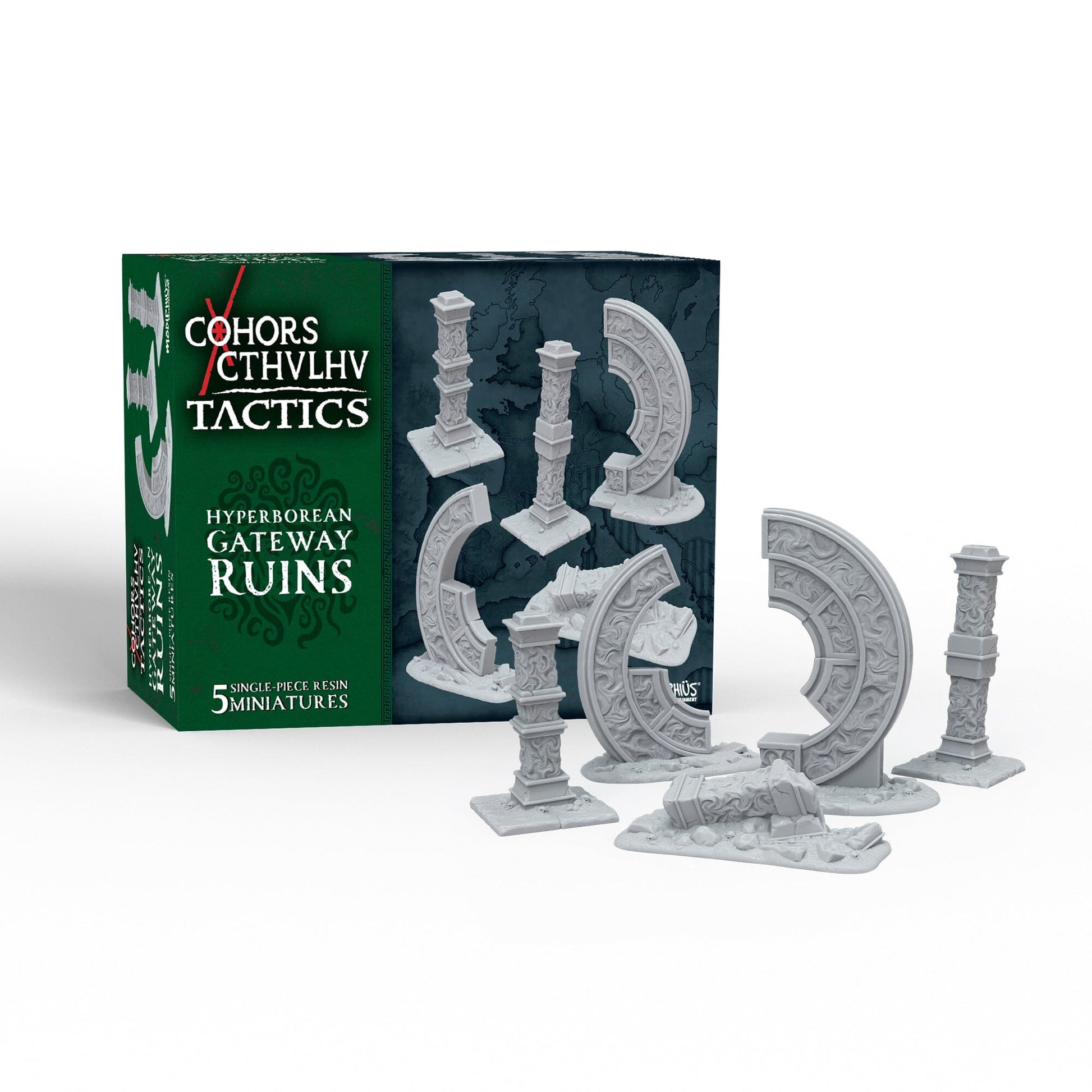 Cohors Cthulhu: Tactics Terrain - Hyperborean Scatter Terrain Cohors Cthulhu: Tactics Modiphius Entertainment 