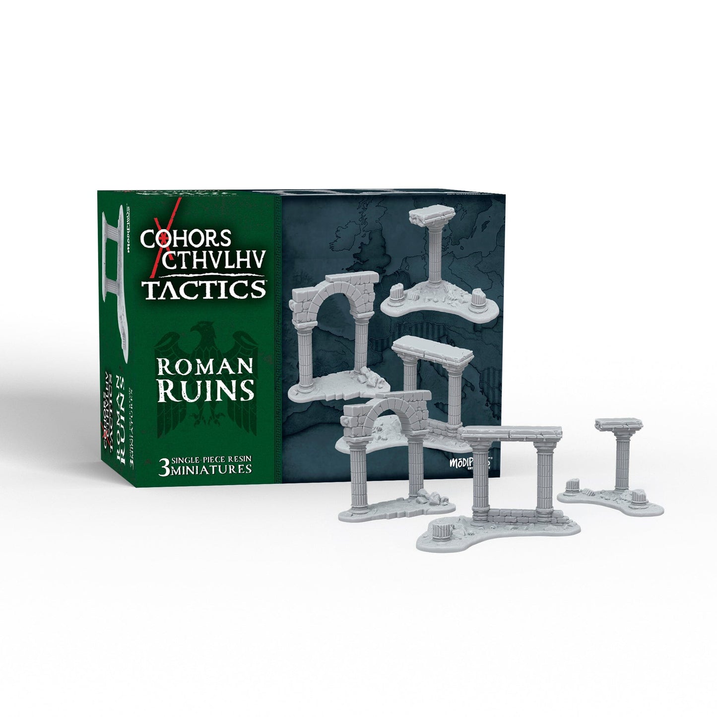 Cohors Cthulhu: Tactics Terrain - Roman Ruins Cohors Cthulhu: Tactics Modiphius Entertainment 