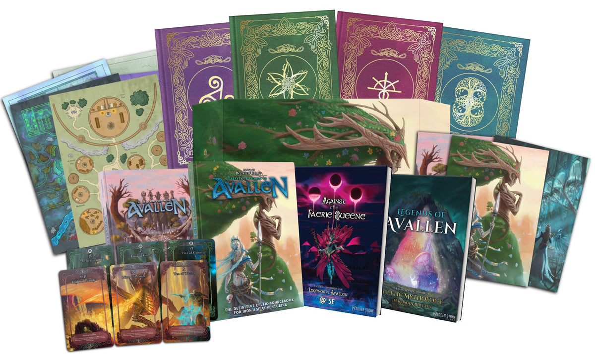 Complete Avallen Collector's Edition - Bundle Legends of Avallen Adder Stone Games 