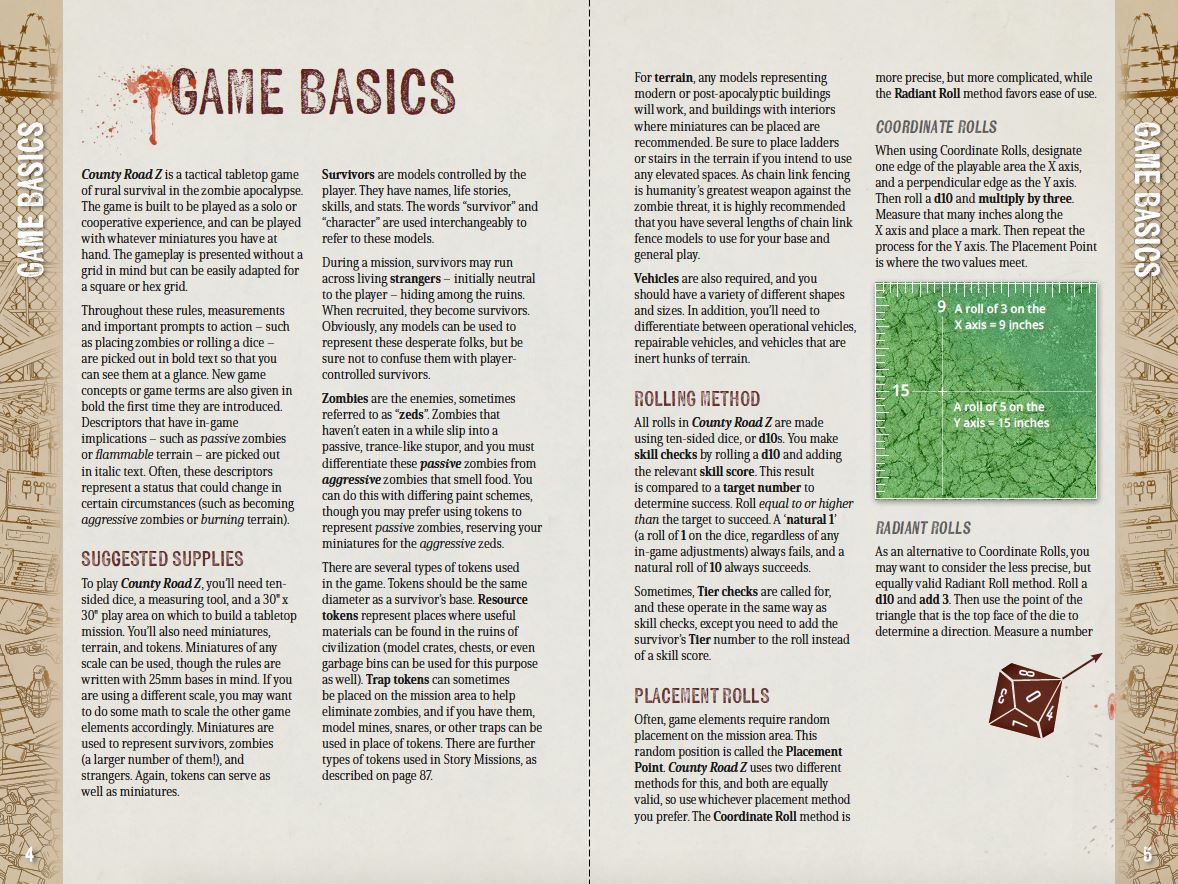 County Road Z Core Rulebook (PDF) County Road Z Earthbound Games 