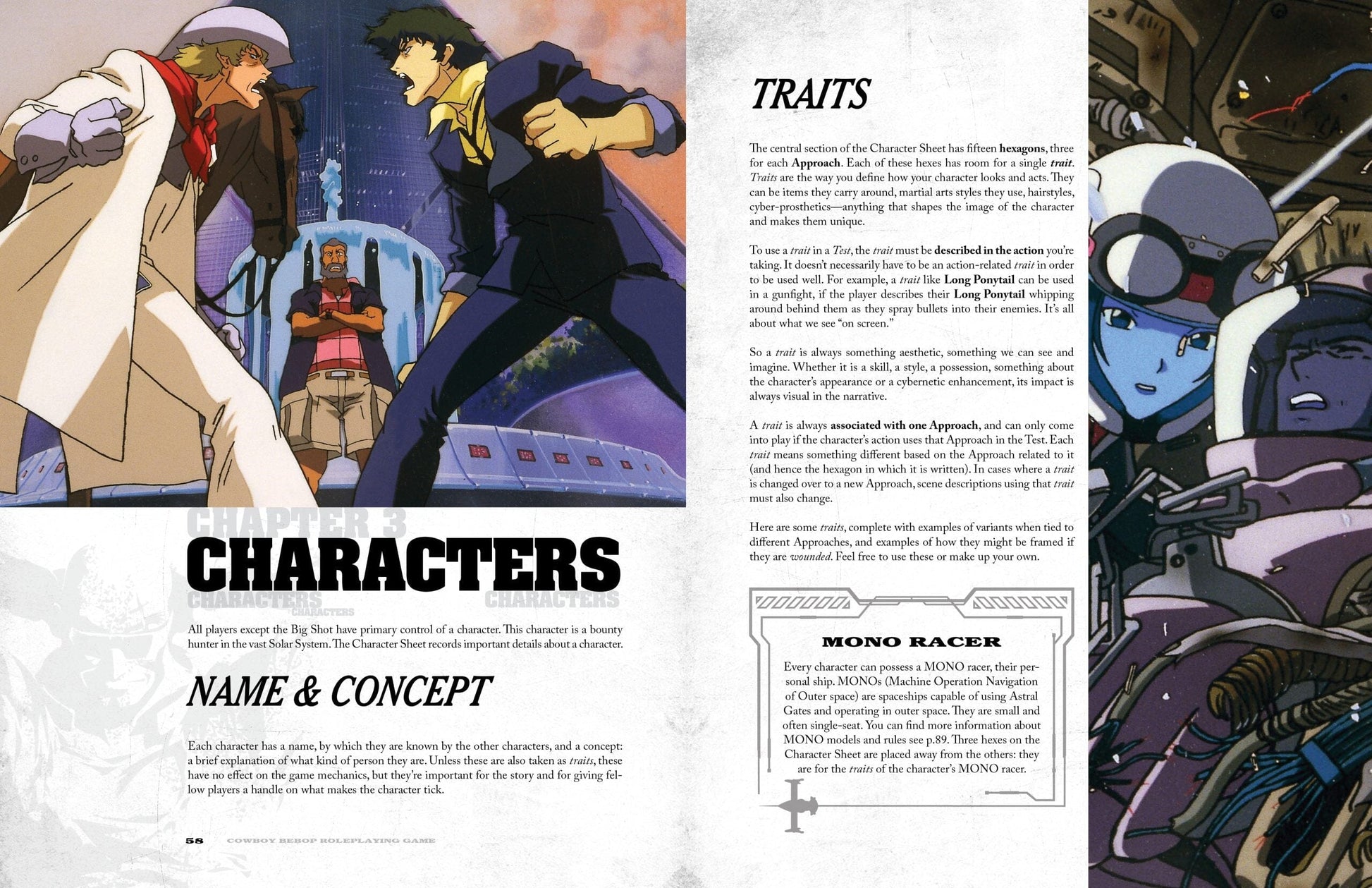 Cowboy Bebop - Corebook Cowboy Bebop Mana Project Studio 