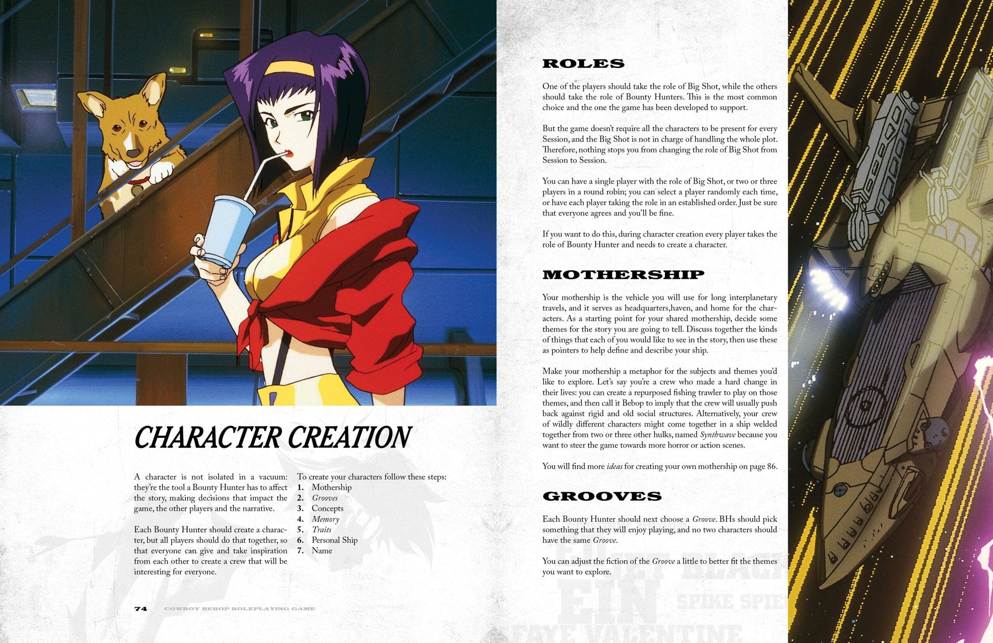 Cowboy Bebop - Corebook Deluxe Cowboy Bebop Mana Project Studio 