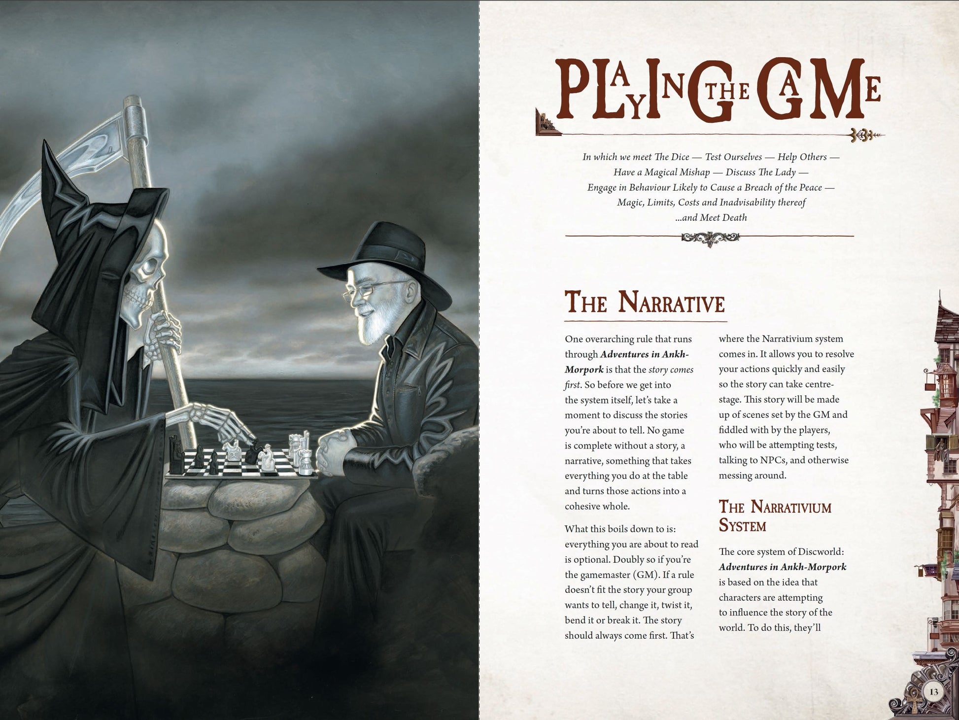 Discworld - Adventures in Ankh-Morpork - Digest Edition Core Rulebook Discworld Modiphius Entertainment 