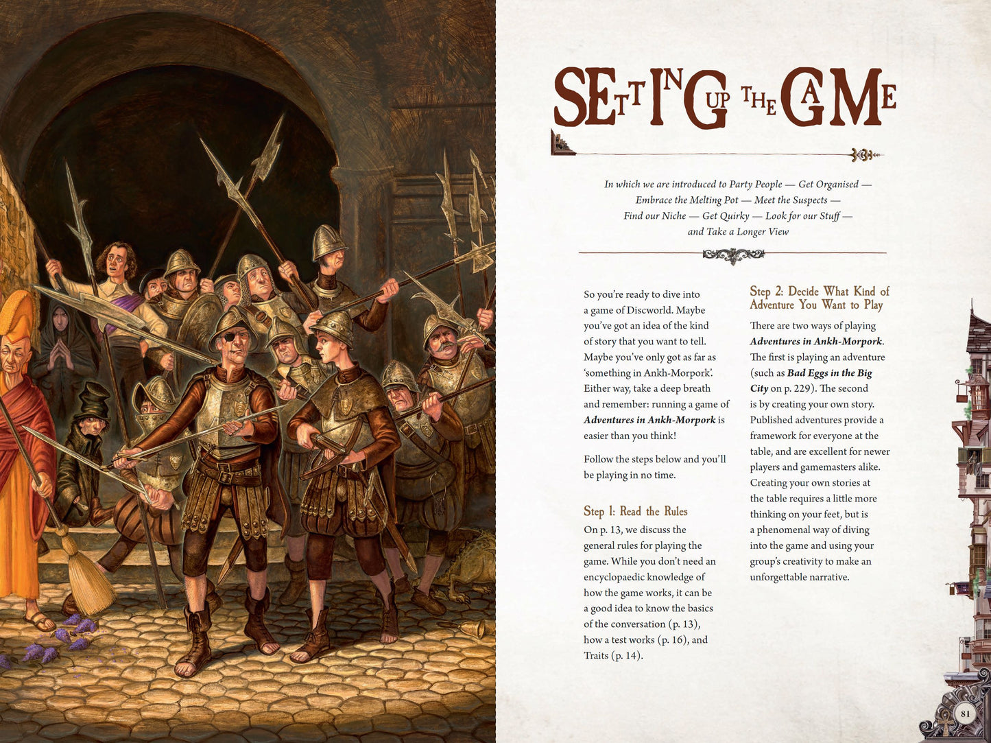 Discworld - Adventures in Ankh-Morpork - Digest Edition Core Rulebook Discworld Modiphius Entertainment 