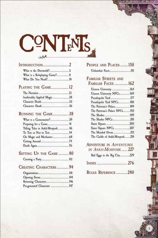 Discworld - Adventures in Ankh-Morpork - Digest Edition Core Rulebook Discworld Modiphius Entertainment 