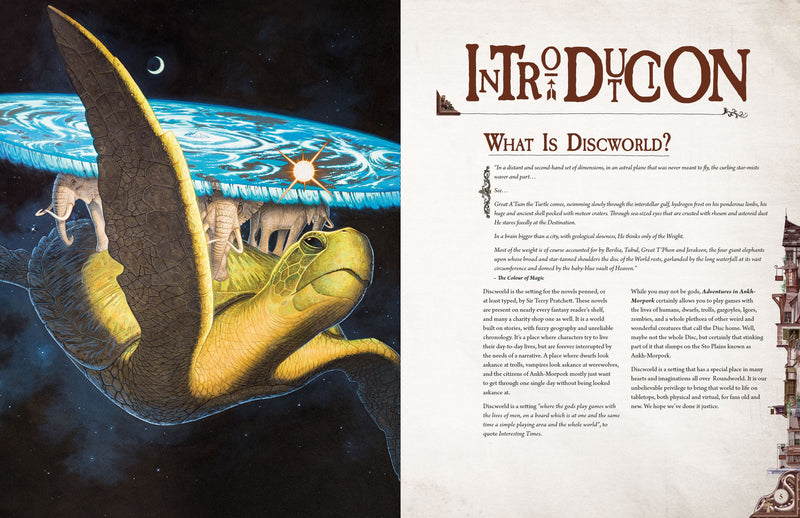 Discworld Quickstart Guide PDF Discworld Modiphius Entertainment 