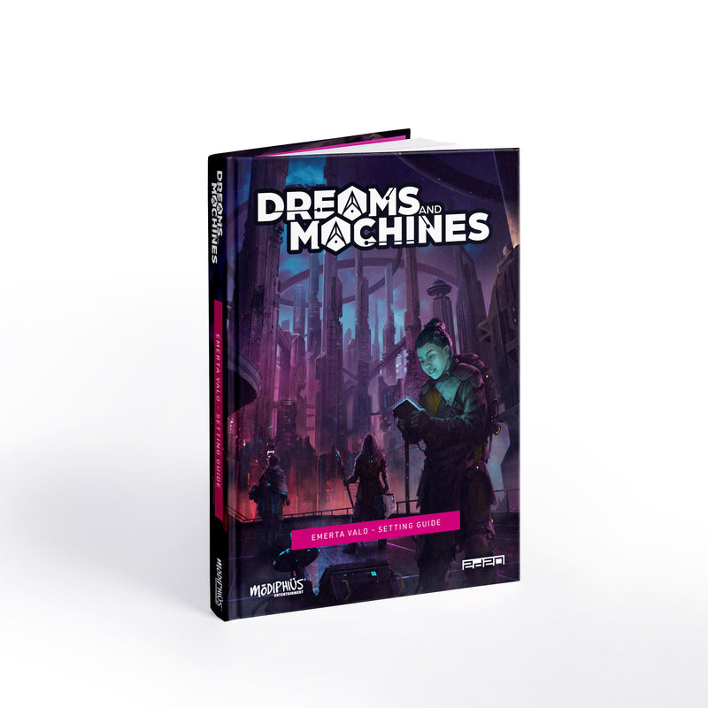 Dreams and Machines: Setting Guide - Emerta Valo Dreams and Machines Modiphius Entertainment 
