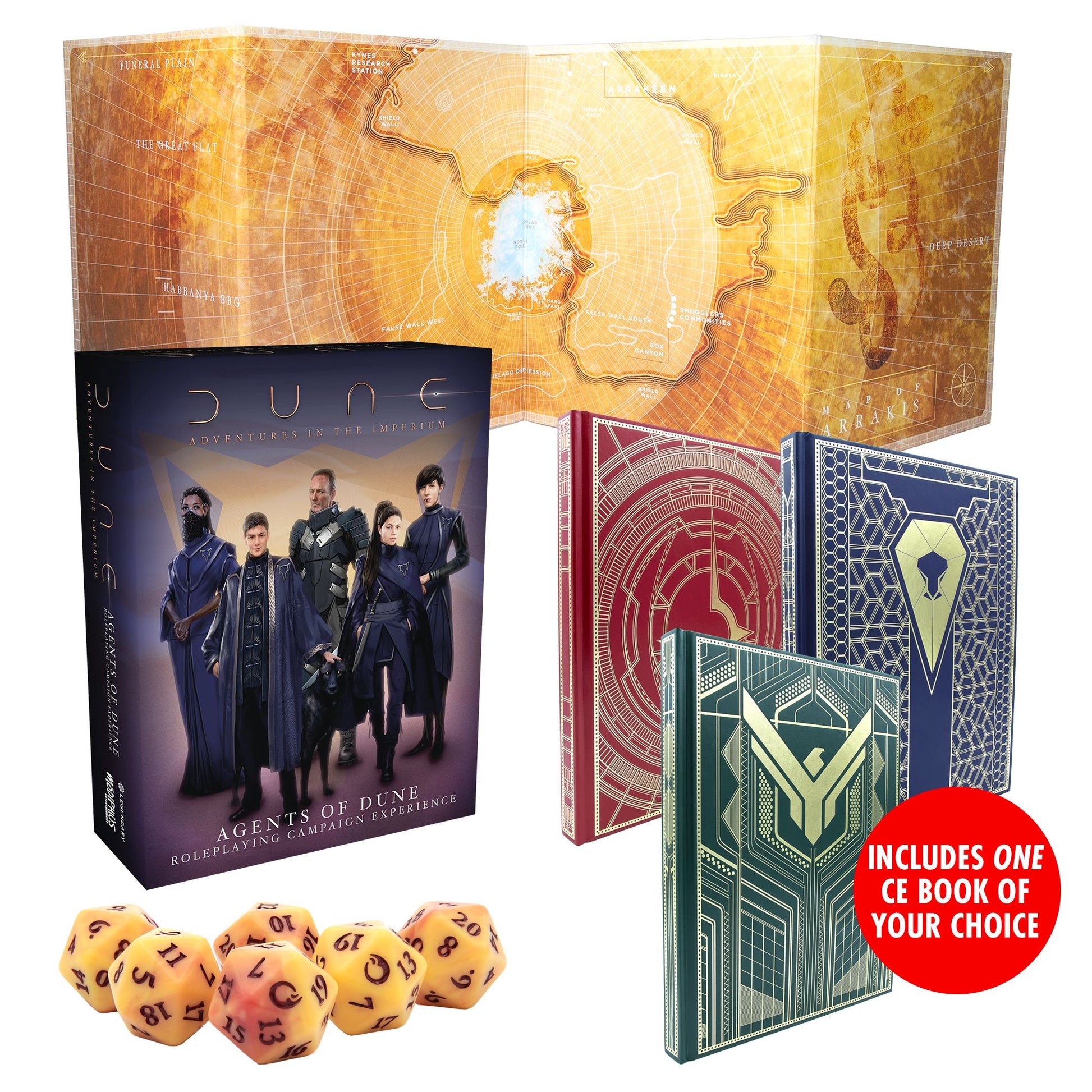 Dune Essentials Collector's Bundle Dune - Adventures in the Imperium Modiphius Entertainment 