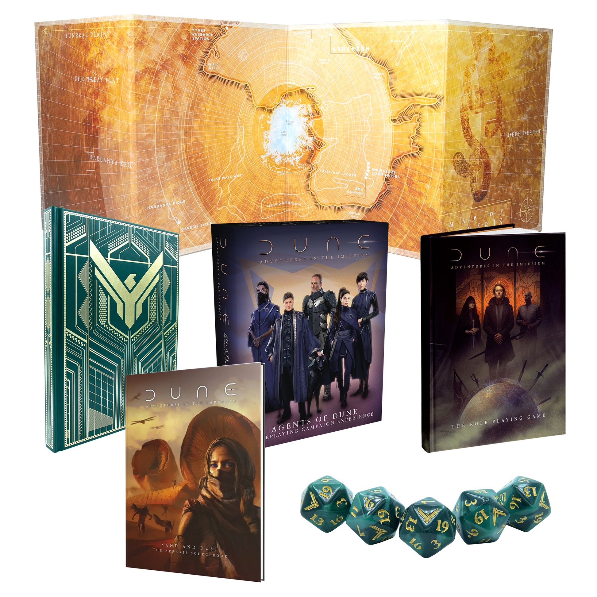 Dune Humble Bundle - Print Megabundle - Atreides Dune - Adventures in the Imperium Modiphius Entertainment 