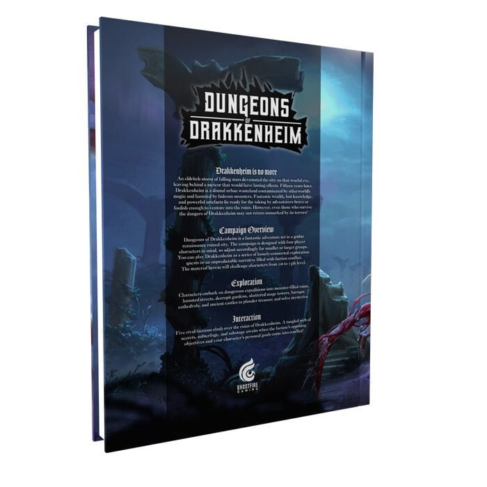 Dungeons of Drakkenheim (Print + PDF) Dungeons of Drakkenheim Ghostfire Gaming 