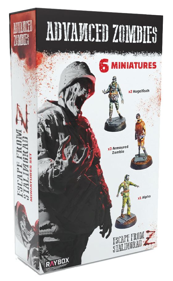 Escape from Stalingrad Z - Advanced Zombies Miniatures Set Escape from Stalingrad Z Raybox Games 